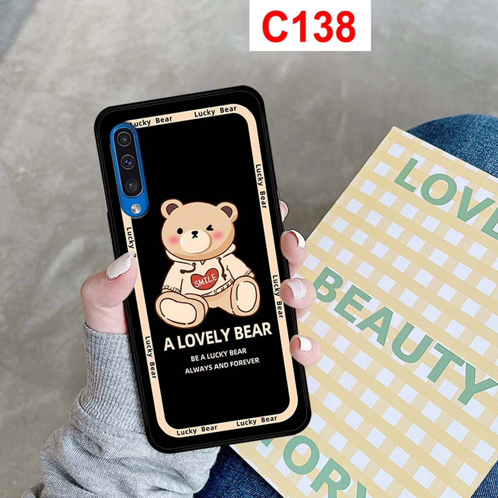 Ốp Lưng Samsung A30s - A50/A50s - A70 in hình gấu đáng yêu.