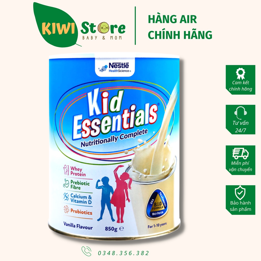 Sữa Kid Essentials Úc tăng cân chiều cao cho bé biếng ăn