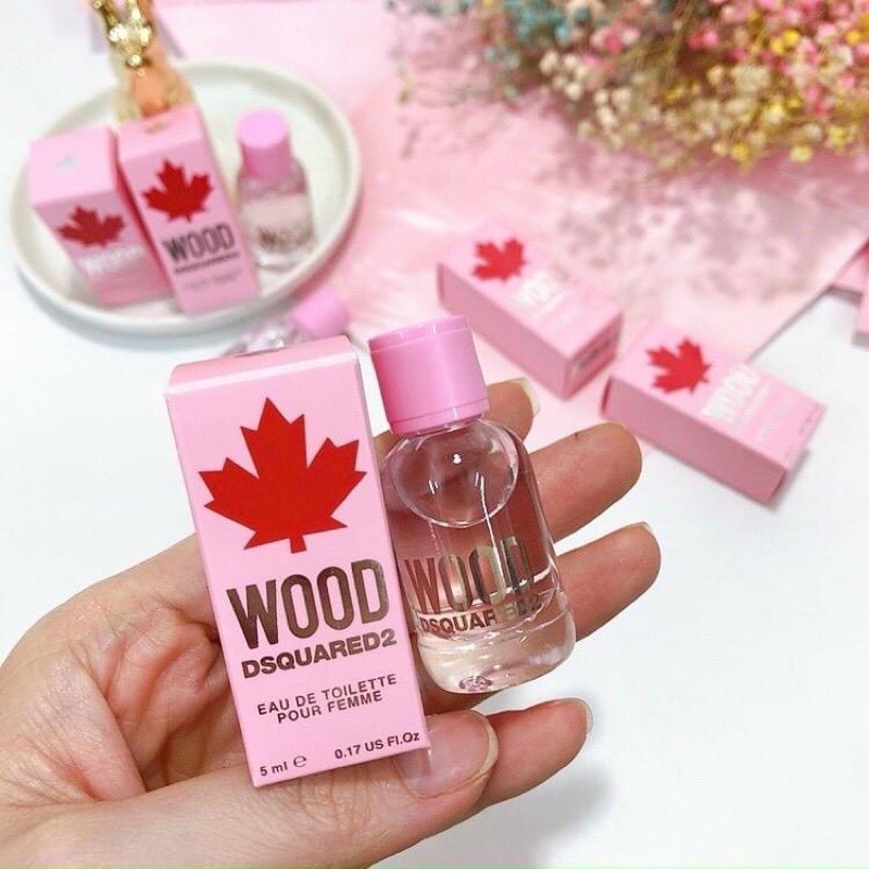 Nước hoa mini DSQUARED2 Wood Pour Femme EDT 5ml