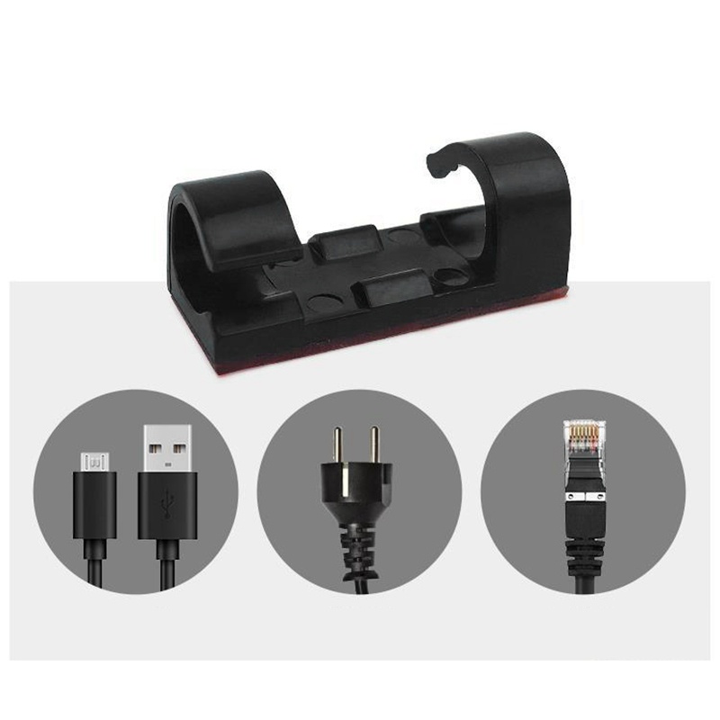 Set 20 kẹp giữ dây cáp gọn gàng tiện lợi màu đen
 | BigBuy360 - bigbuy360.vn