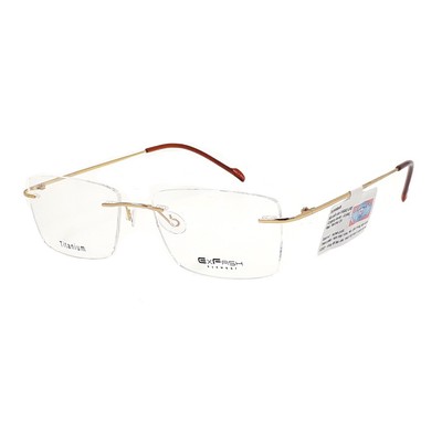 Gọng kính cận nam nữ Exfash EF76227T 901 chính hãng (tròng cận 0 độ)