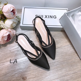 Sandal viền đá bệt fullbox