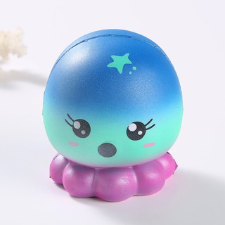 Đồ chơi squishy hình bạch tuộc galaxy thơm mềm chậm tăng có bao bì