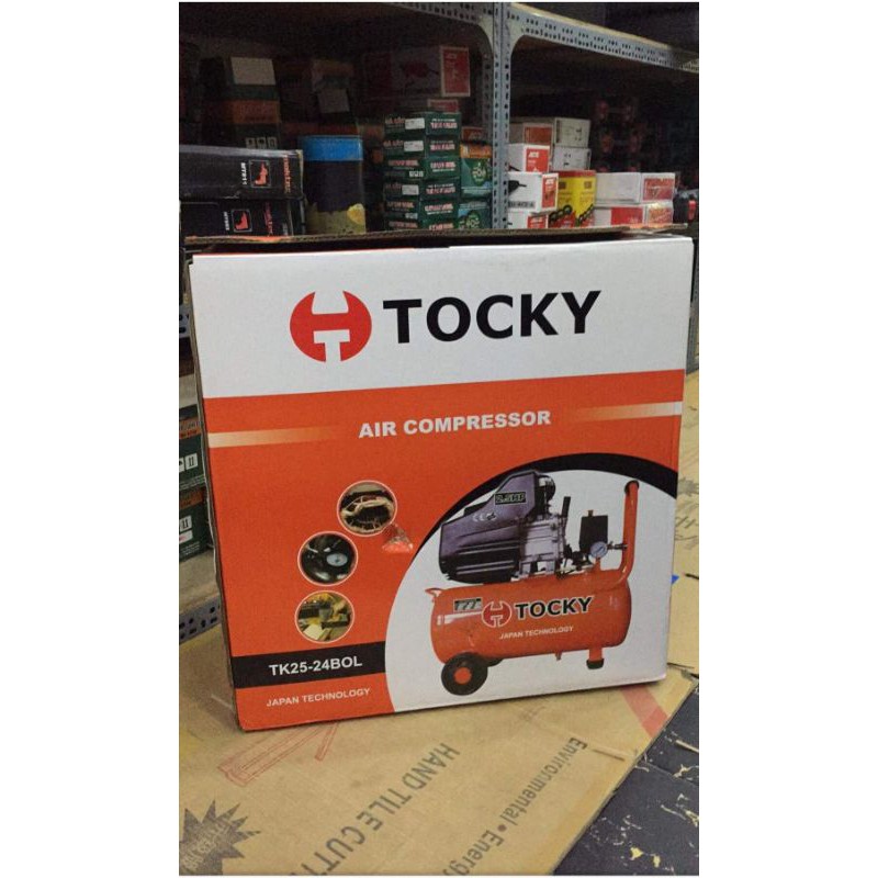 máy nén khí TOCKY 24lit 2.5hp cực mạnh chuyên công trình .