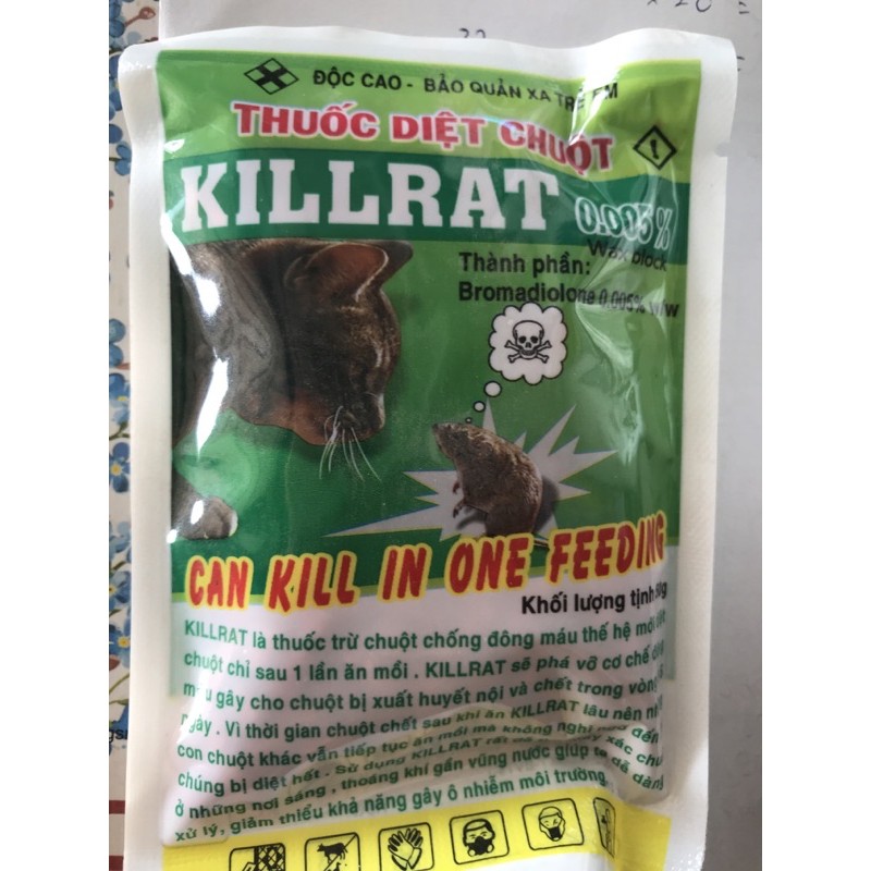 Thuốc diệt chuột killrat 0.005%