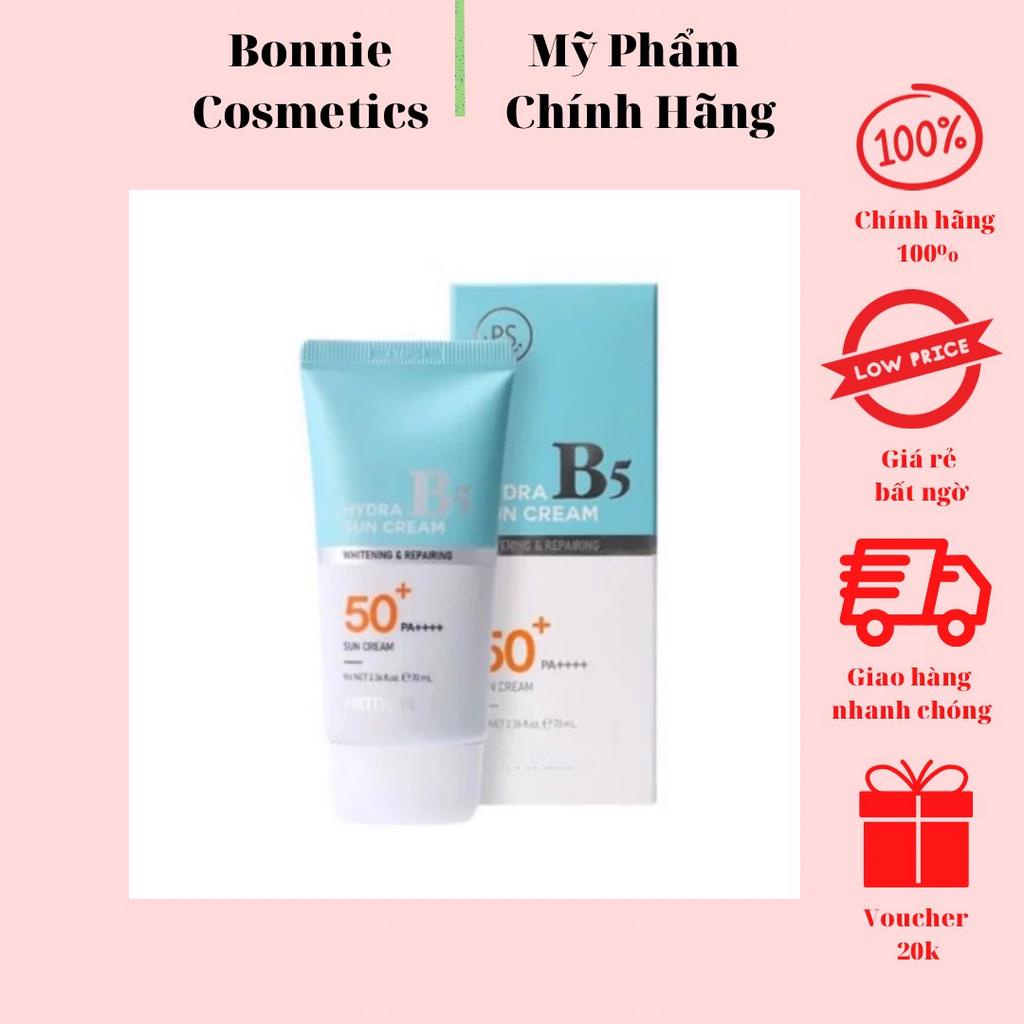 Kem Chống Nắng Phục Hồi Dưỡng Trắng B5 PRETY SKIN Hàn Quốc Hydra B5 Sun Cream 70ML