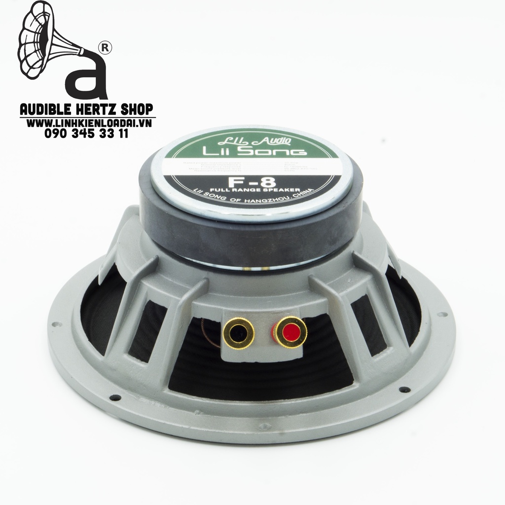 Củ loa trung loa mid 20cm Lii Audio F-8, giá cho một cặp
