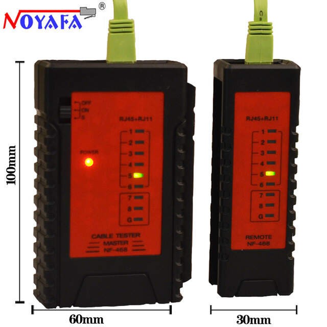 Máy test mạng Noyafa NF-468 (test mạng, thoại) hàng nhập khẩu chính hãng