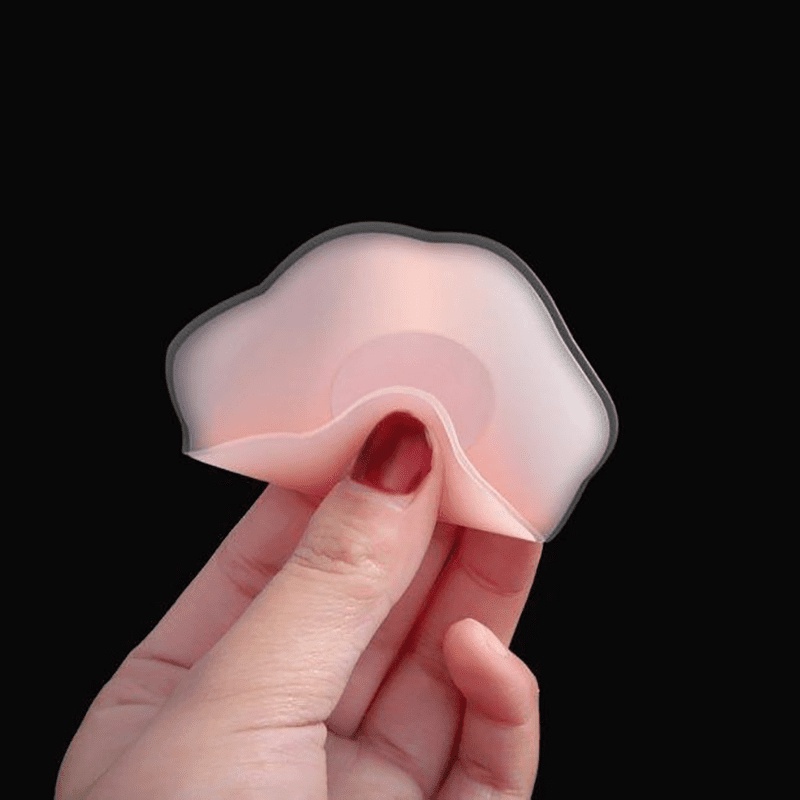 ( Miếng dán ngực) Hộp 5 đôi dán ngực Silicon dùng lại được nhiều lần