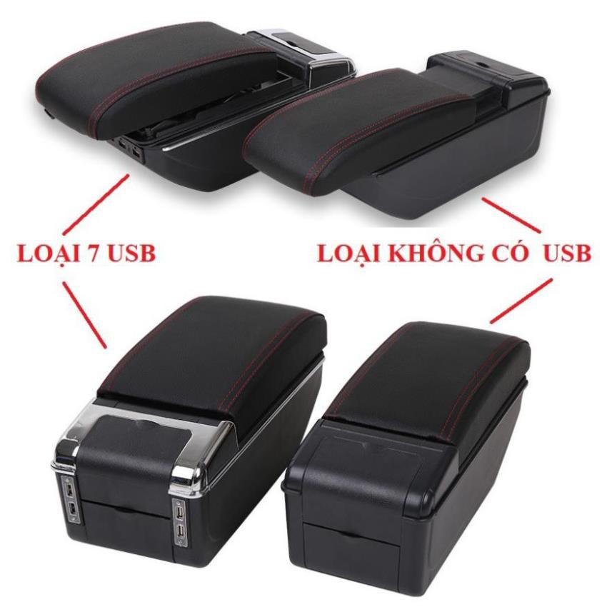 Hộp tỳ tay vios, yaris tích hợp cổng USB đời xe 2014-2019 - BẢO HÀNH 12 THÁNG