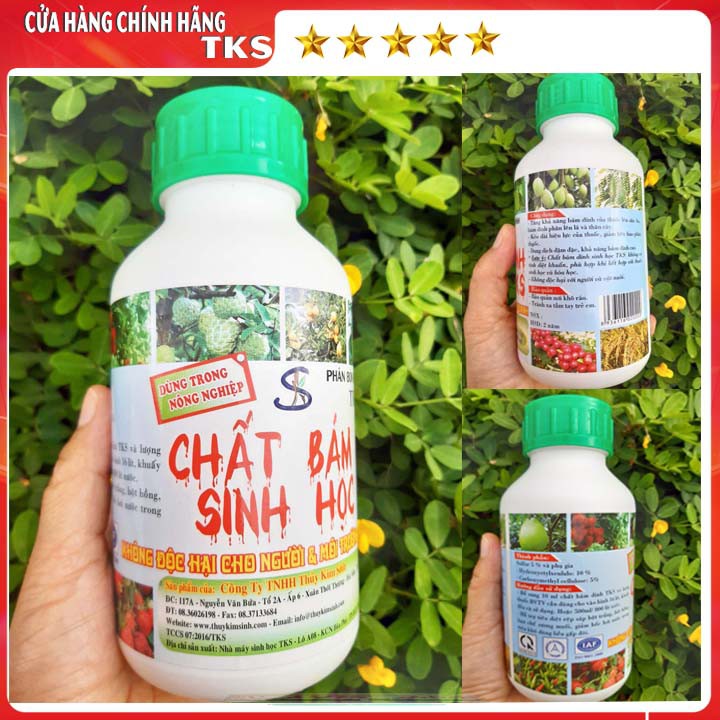 CHẤT BÁM SÍNH SINH HỌC - Tăng Độ Bám Dính, Kéo Dài Thời Gian Của Thuốc - Chai 500ml