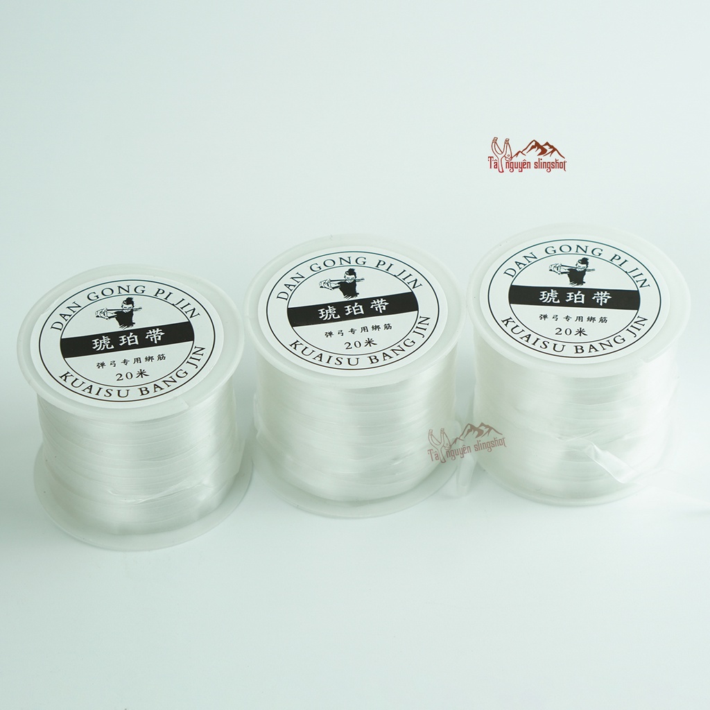 [LOẠI PHỤ KIỆN CHO BẠN] COMBO 5 CUỘN DÂY BUỘC THUN CHO NÁ CAO SU LOẠI CAO CẤP NHẤT - ĐỈNH CAO
