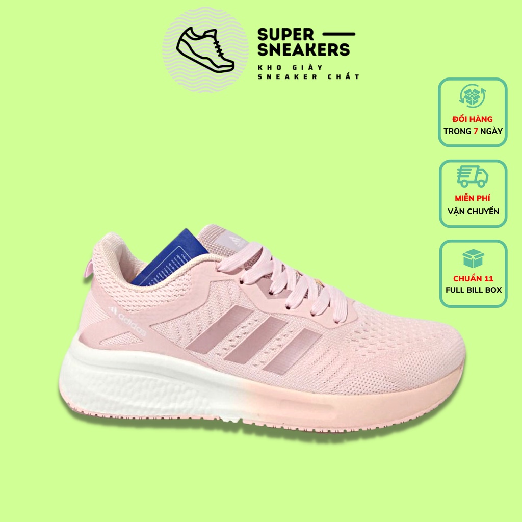 Giày 𝗔𝗱𝗶𝗱𝗮𝘀 Nữ Siêu Nhẹ Thời Trang Màu Hồng - Giày Thể Thao Sneaker 𝗔𝗱𝗶𝗱𝗮𝘀 Nữ Chạy Bộ Tập Gym Full Box