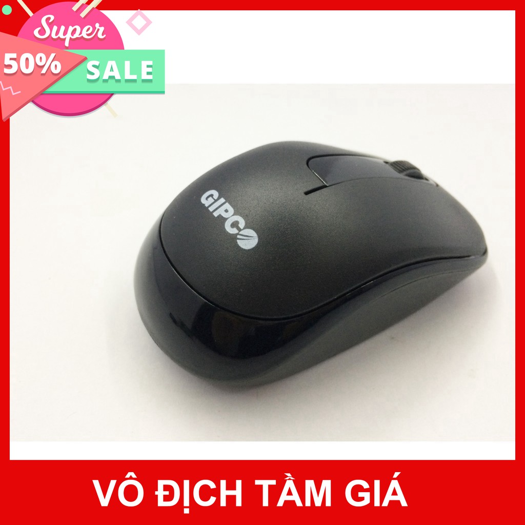Chuột không dây GIPCO G05 - Chuột không dây bán chạy nhất đầu năm 2020 - Có pin tặng kèm - Bảo hành 12 tháng