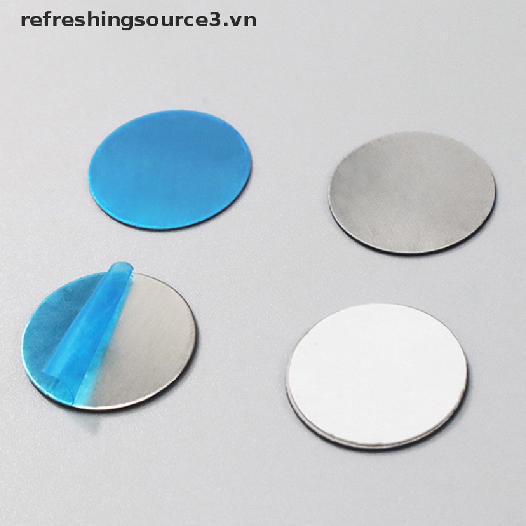 Giá đỡ điện thoại bằng kim loại hai mặt tiện lợi cho xe hơi