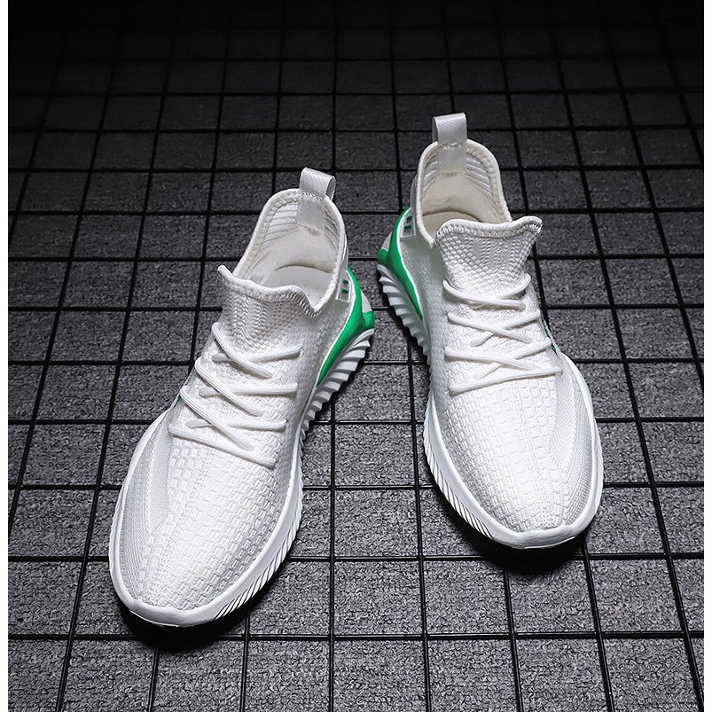 Giày nam giày sneaker lưới thoáng khí chống hôi chân, fullsize, 3 màu