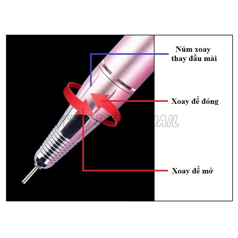 Máy mài móng tích điện BQ101 Plus, chạy mạnh - êm, chuyên dùng làm nail, bảo hành 3 tháng (1 đổi 1 trong 7 ngày đầu)