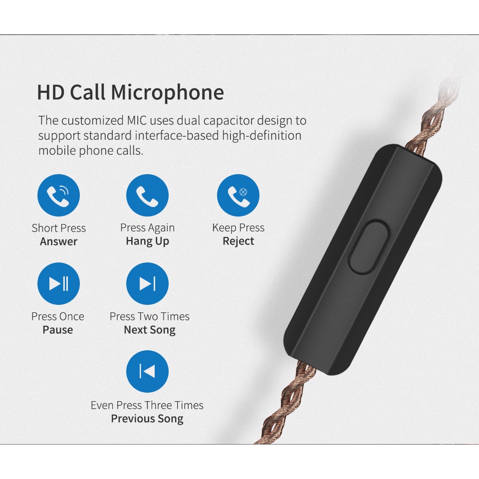 Tai Nghe Nhét Tai KZ ZSN PRO 1BA+1DD Âm Thanh HIFI Chống Ồn