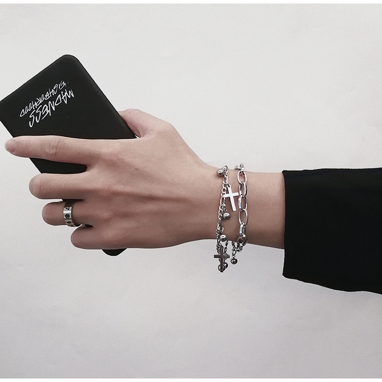 [Mã FAMAYFA giảm 10K đơn 50K] Vòng đeo tay nhiều lớp phong cách Hàn Quốc thời trang cho cả nam và nữ | BigBuy360 - bigbuy360.vn