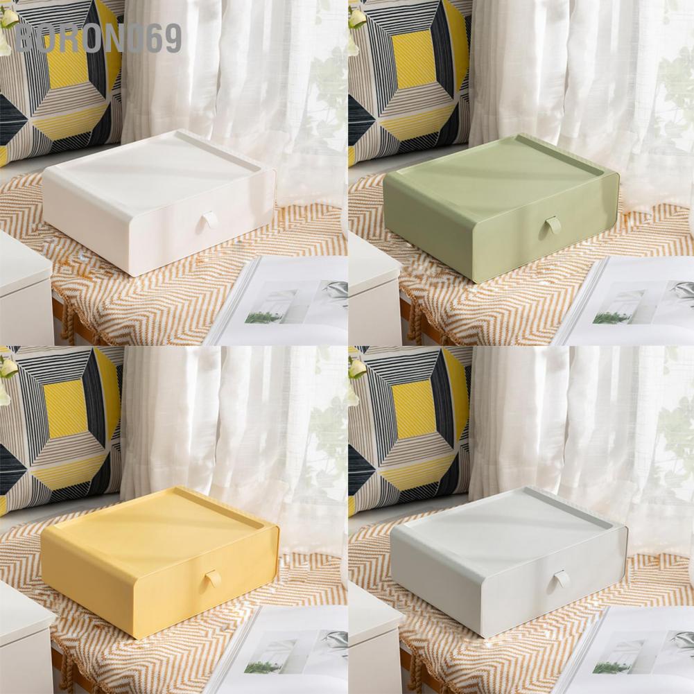 Hộp lưu trữ đồ lót Chống bụi Vớ áo ngực bằng nhựa có thể xếp chồng lên nhau Quần Tổ chức cho tủ đựng quần Boron069