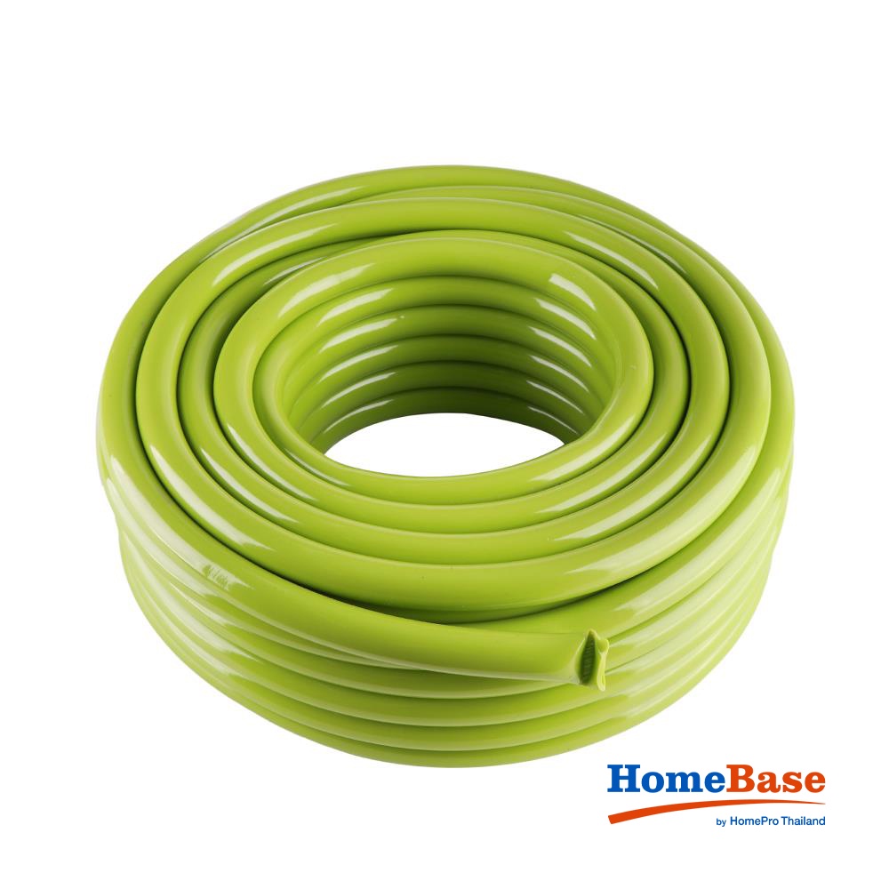 HomeBase SPRING Ống nước mềm bằng PVC SPRING Thái Lan 15mm X20M W31xD16xH31CM màu xanh lá