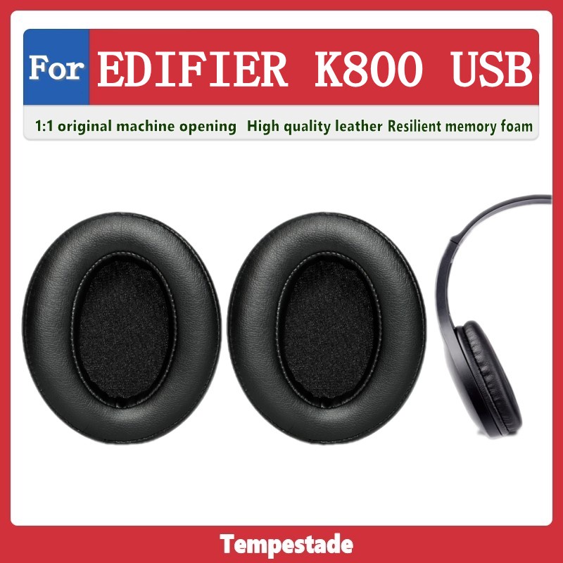Dành Cho EDIFIER K800 USB Earmuffs Earmuffs Tai Đệm Tai Nghe Ốp Lưng Thay Thế Earmuffs