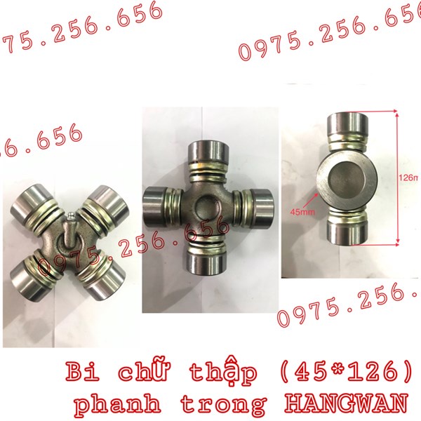 Bi chữ thập (45*126) Phanh Trong HANGWAN vòng bi