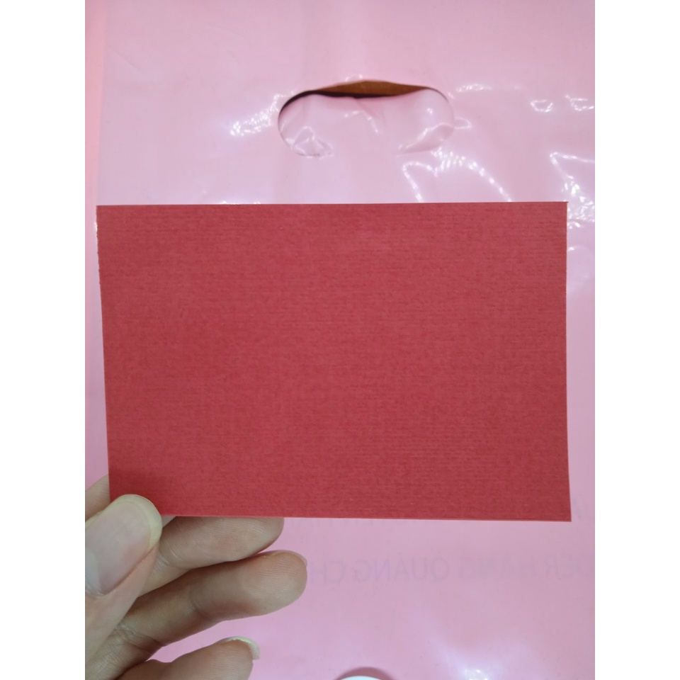 Bao thư giấy Kraft, phong bì vintage kích thước A7 10x7cm Tặng Sticker