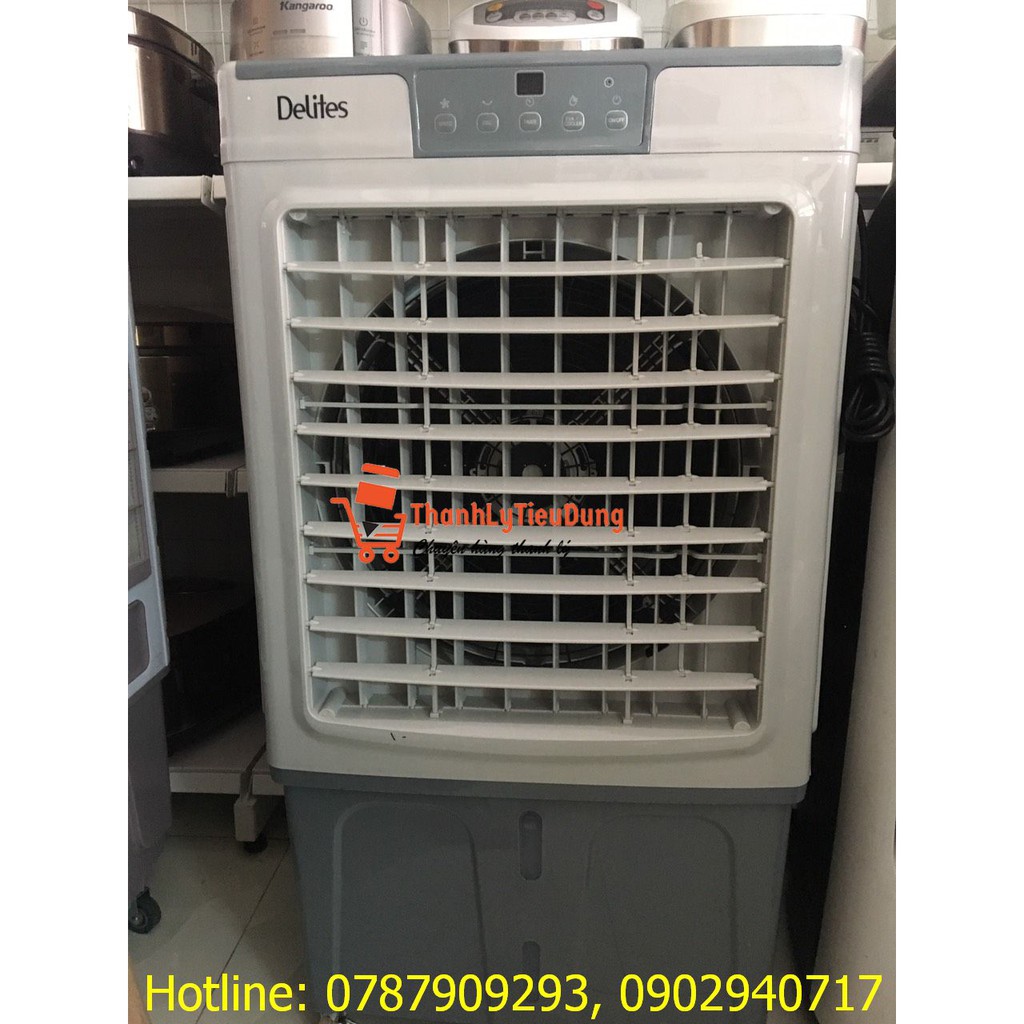 Quạt Điều Hòa Delites DEL-AC45AR - Kích thước 1025x575x390mm, Dung lượng 45L, Màu Nhã Nhặn