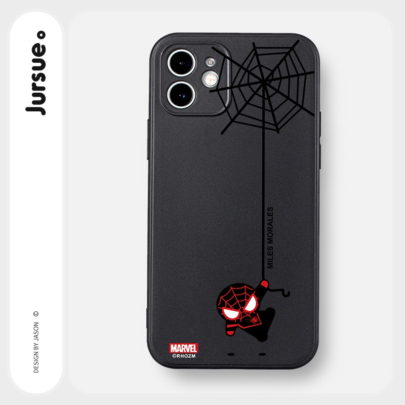 Ốp lưng JURSUE chống bẩn hoạt hình dễ thương đẹp cho iPhone 13 12 11 Pro Max SE 2020 X XR XS ip 8 7 6 6S Plus kute Y331