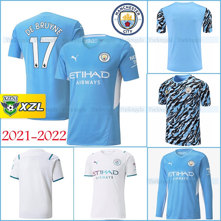 Áo Thun Bóng Đá Manchester City 2021-2022