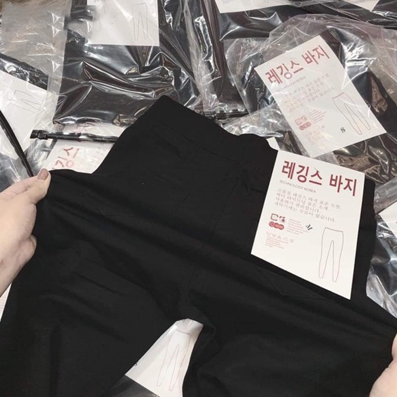 Quần legging nữ dài cạp cao nâng mông co gian 4 chiều LINOBA QL02