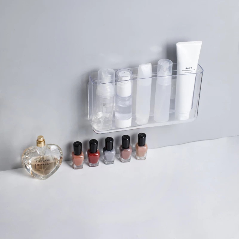 Hộp Đựng Bút / Đồ Dùng Văn Phòng Trong Suốt Gắn Tường Tiện Dụng Cho Gia Đình / Văn Phòng