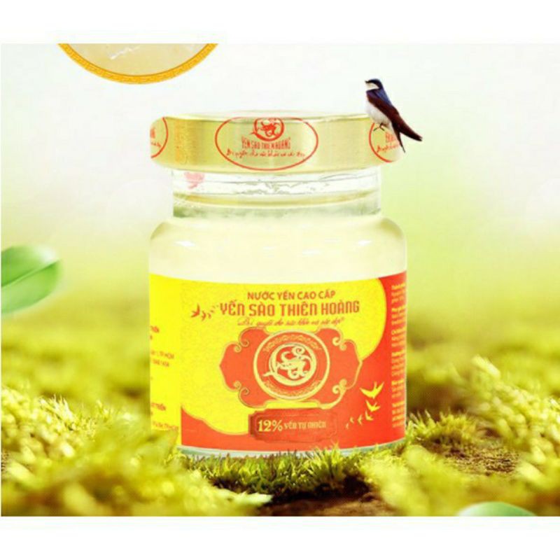 Combo 5 hộp ( 30 hũ) Yến sào Thiên Hoàng 12% cao cấp(tặng giỏ xách)