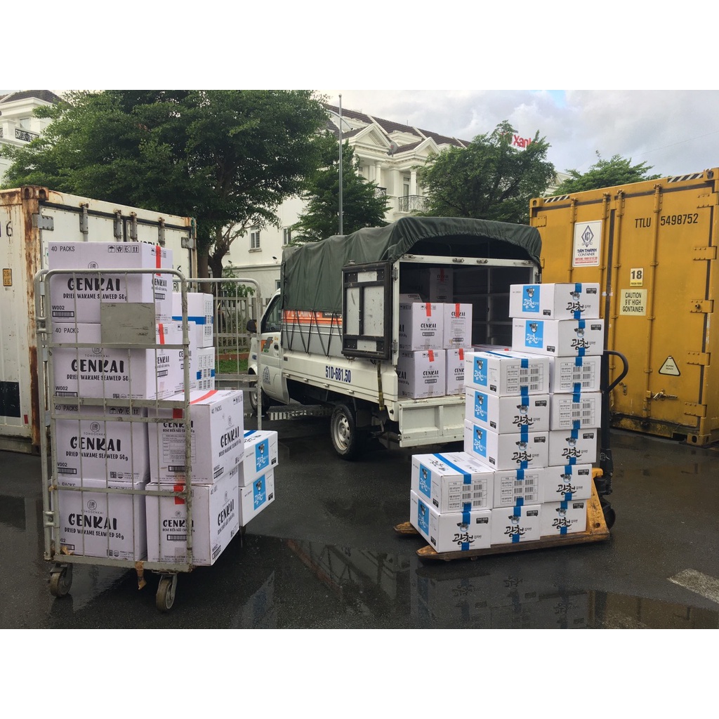 Rong biển đậu hũ nấu canh cùng hành paro siêu ngon 40gr