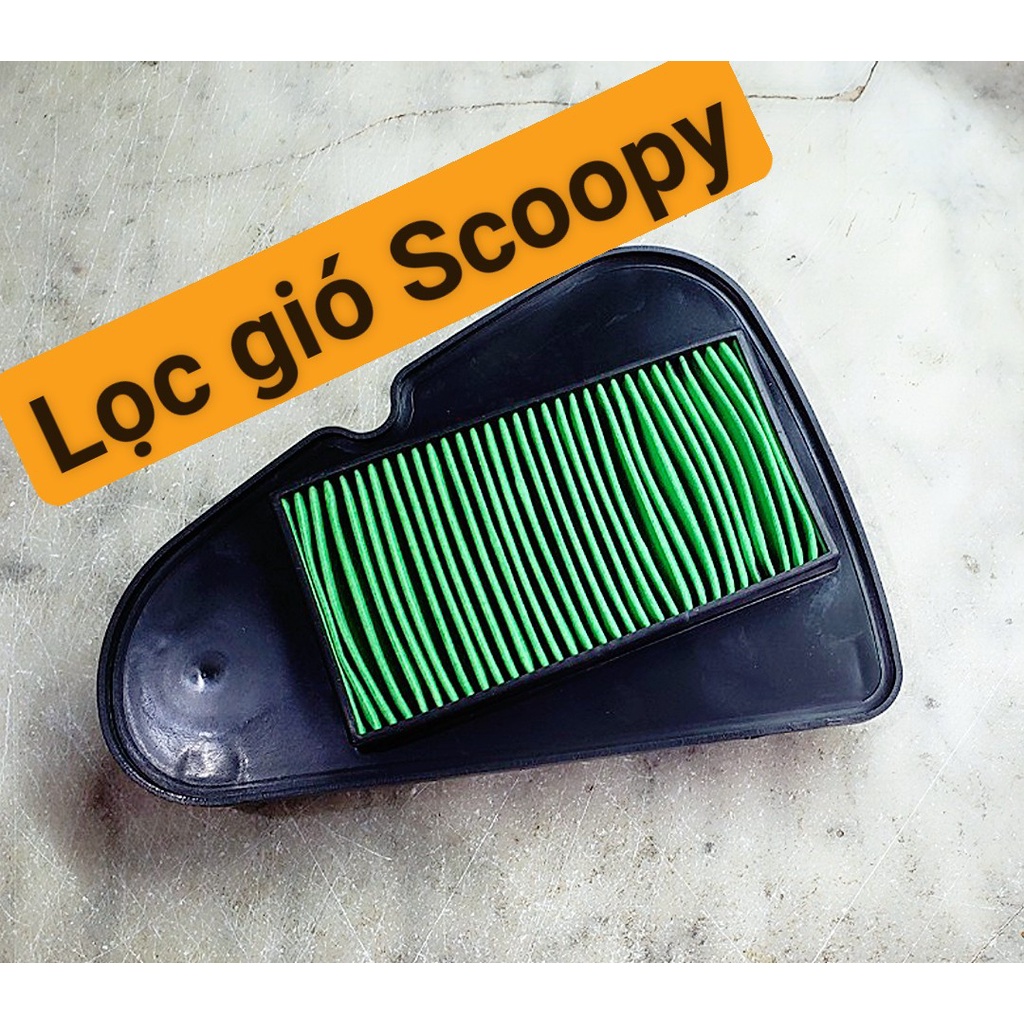 LỌC GIÓ  SCOOPY , BEAT , ZOOMER X ĐỜI CŨ