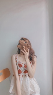 Áo 2 dây thổ cẩm