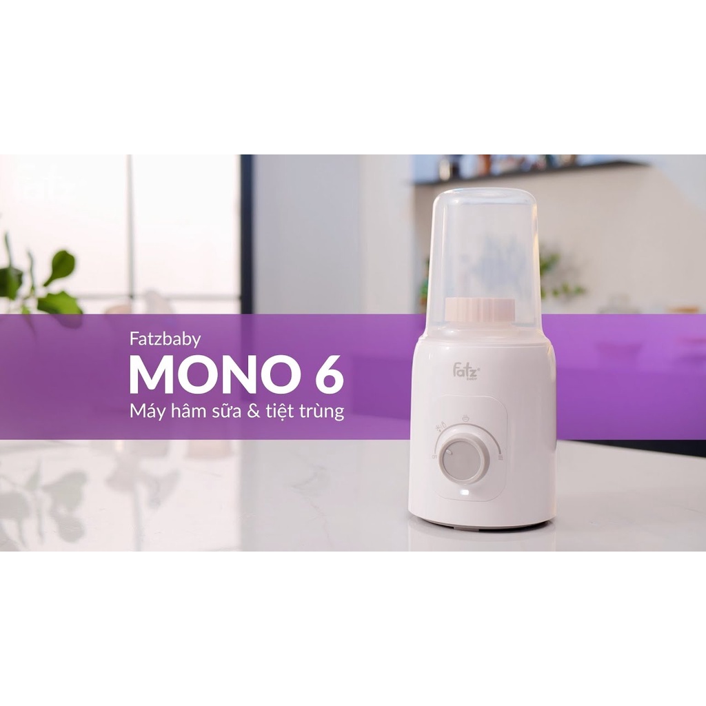 Máy hâm sữa và tiệt trùng Mono 6 Fatz Baby FB3001TN