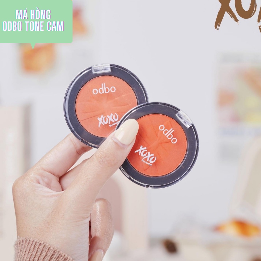 Phấn má hồng Odbo XOXO Blusher OD1-100