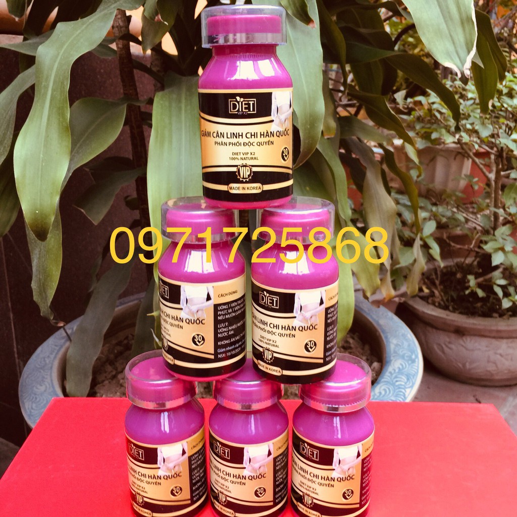 Giảm cân Linh Chi Hàn Quốc [ combo 2h]