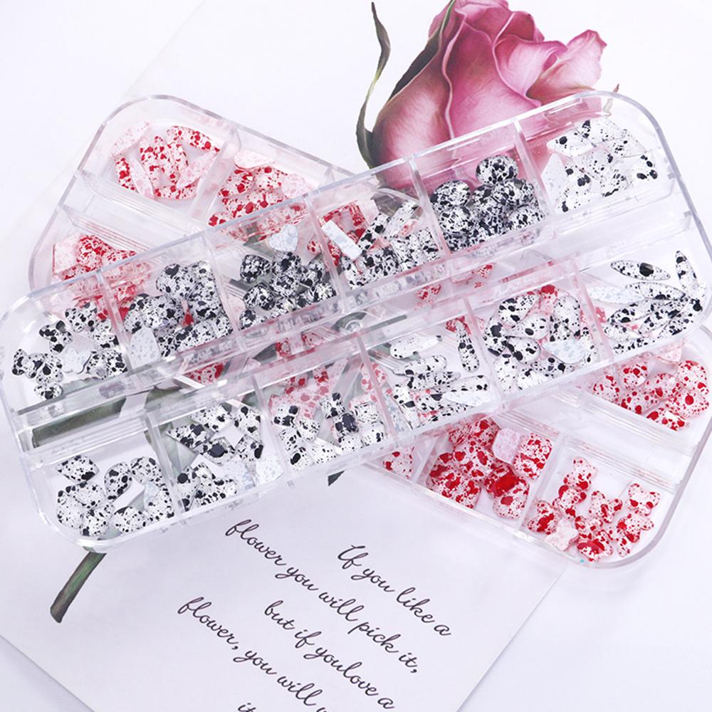 OCEANMAP Kính Đá Đính Móng Tay Lấp Lánh Nhiều Màu Chất Lượng Cao