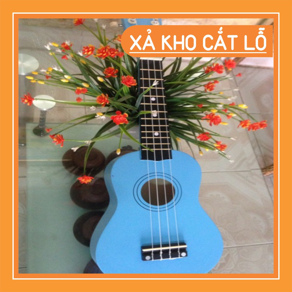 Ukulele đàn guitar mini đa sắc màu tặng hướng dẫn tự học