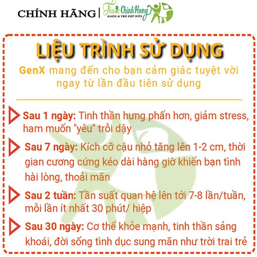 GEN X GOLD - Viên Uống Tăng Cường Sinh Lý Nam HỘP 24 VIÊN | BigBuy360 - bigbuy360.vn