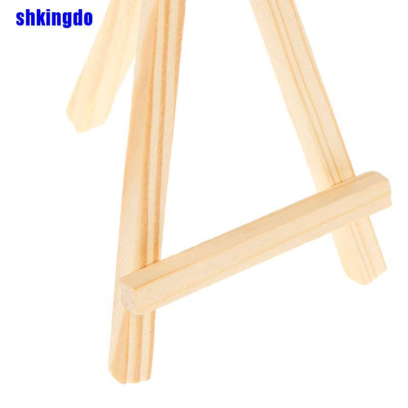 5 giá vẽ bằng gỗ nhỏ xinh trưng bày bàn tiệc cưới