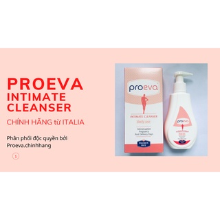CHÍNH HÃNG- PROEVA - Dung dịch vệ sinh phụ nữ nhập khẩu từ Italia, 125ml