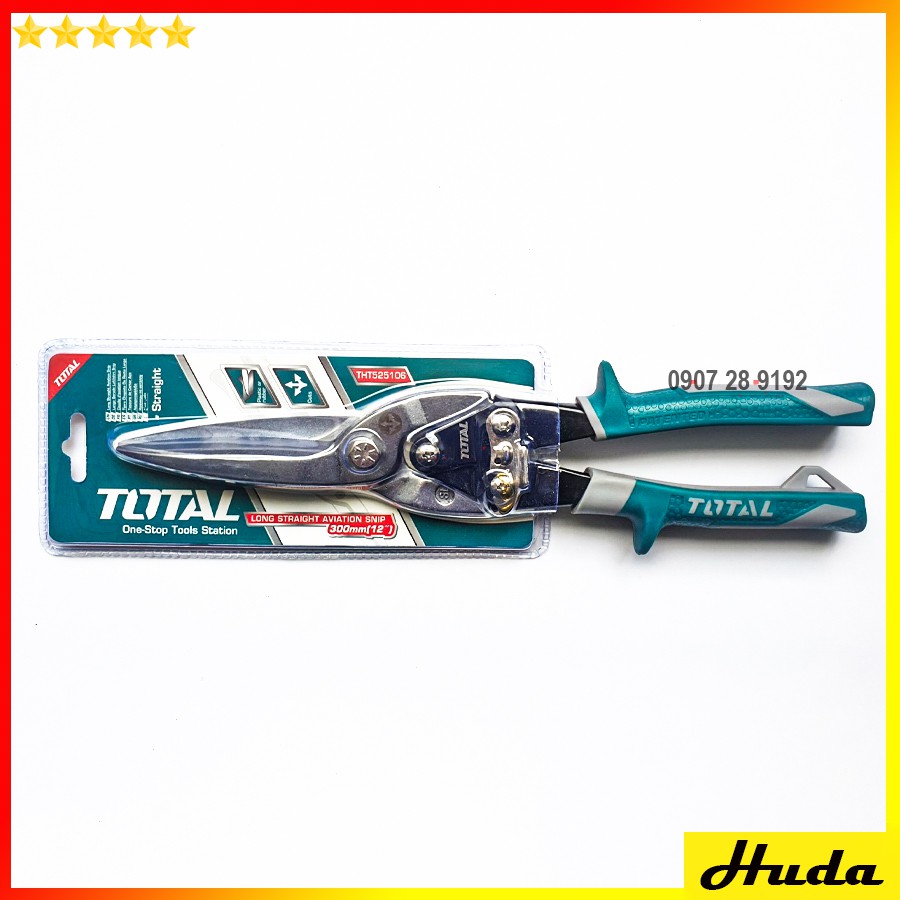 12''/300MM KÉO CẮT TÔN ĐẦU THẲNG DÀI TOTAL - THT525106 POI
