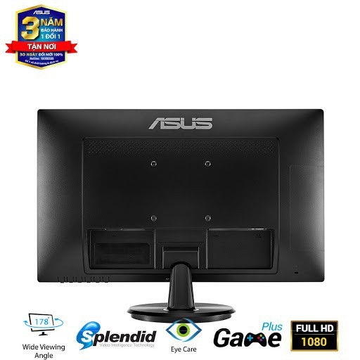 Màn Hình LCD Asus VA249HE 23.8" (1920 x 1080/VA/5ms) - Hàng chính hãng new 100%