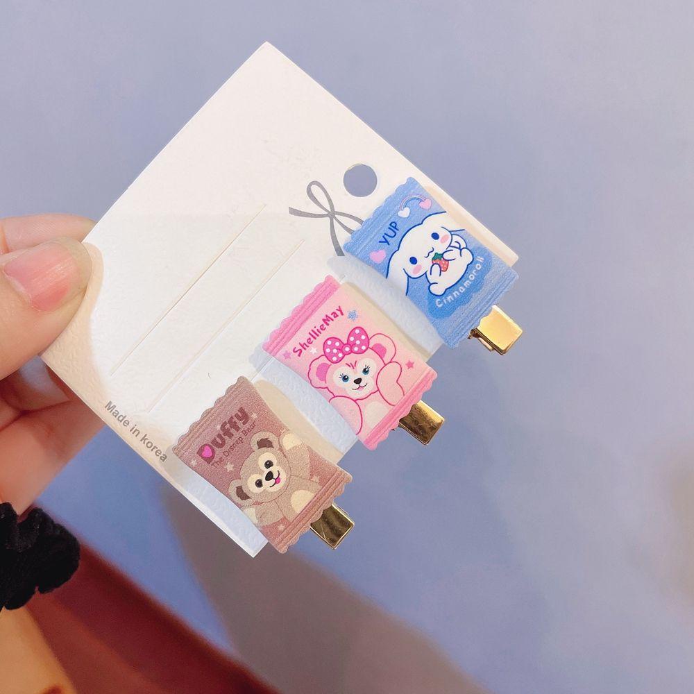 Kẹp Tóc Hình Hoạt Hình 15H Phong Cách Hàn Quốc Xinh Xắn Cho Bé Gái