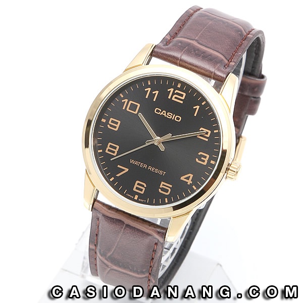 Đồng hồ nam dây da Casio Standard chính hãng Anh Khuê MTP-V001GL-1BUDF (38mm)