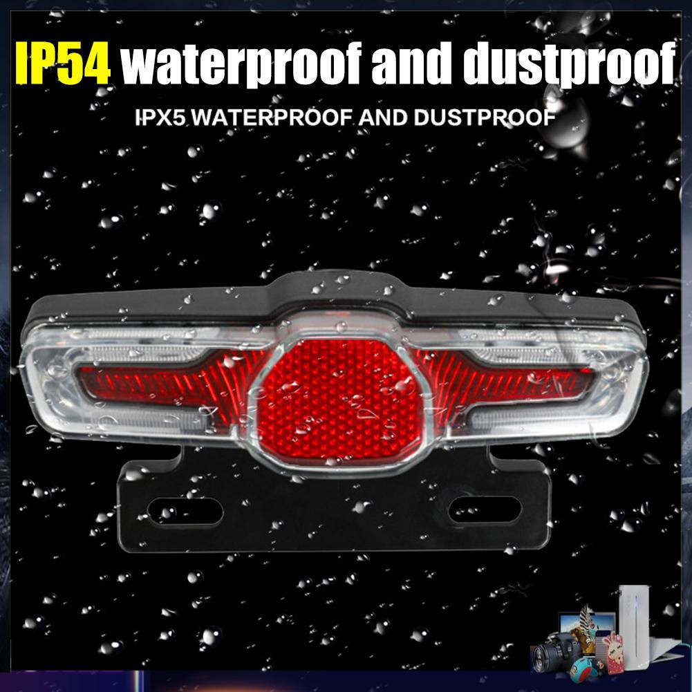 Đèn LED Tín Hiệu 36-60V Gắn Đuôi Xe Đạp